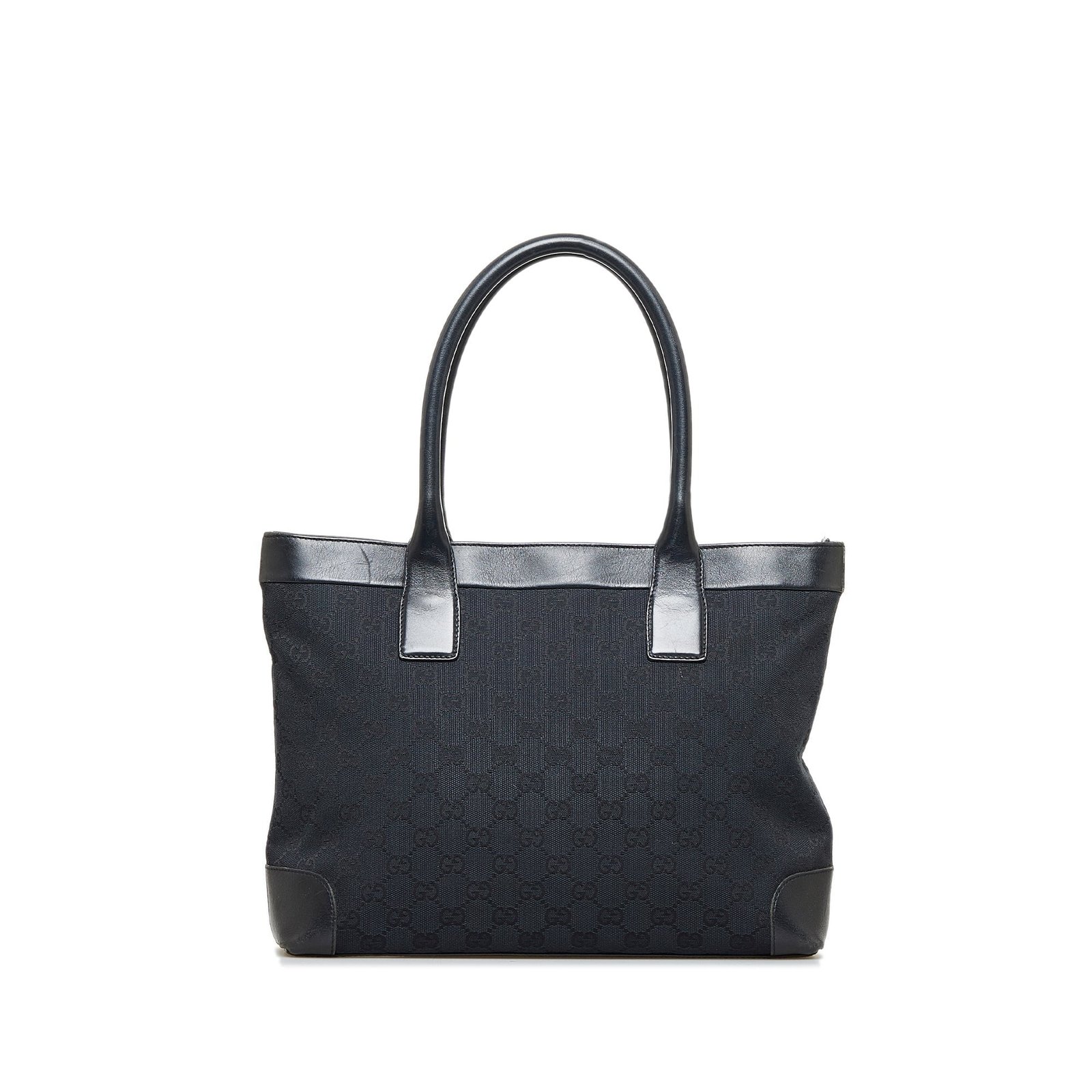 Black Gucci GG Canvas Tote Bag | AlmaBagz - Image 9