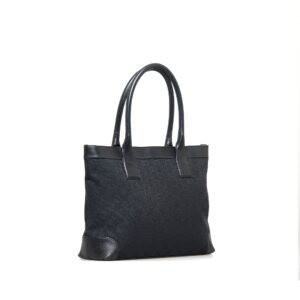 Black Gucci GG Canvas Tote Bag | AlmaBagz