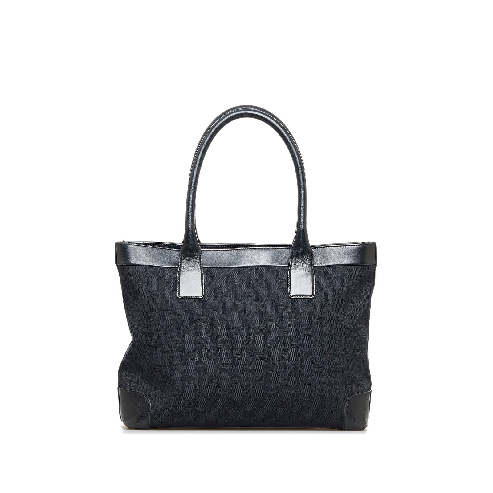 Black Gucci GG Canvas Tote Bag | AlmaBagz - Image 2