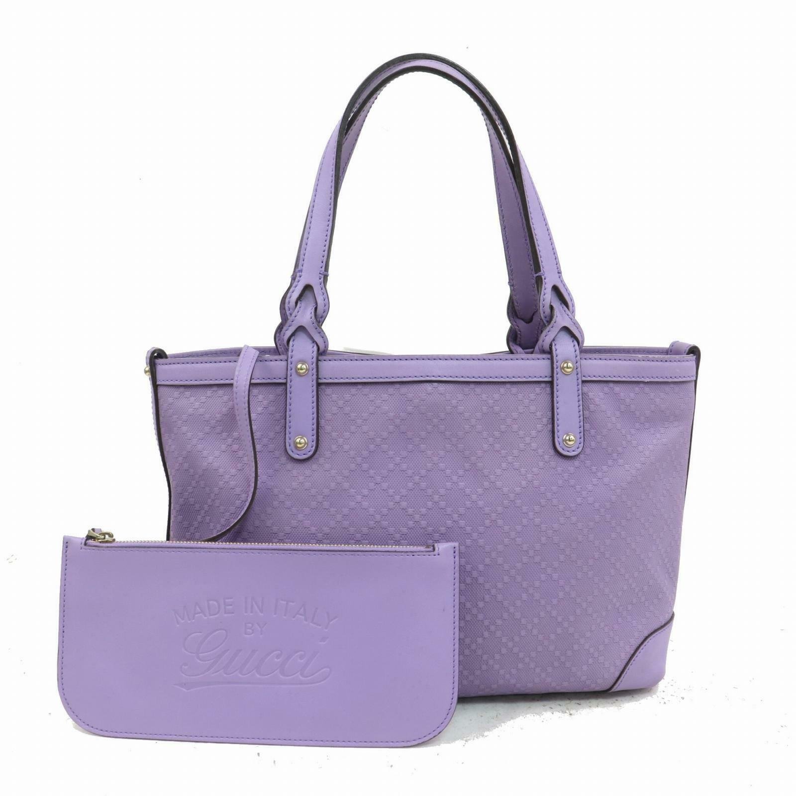 Brand Inspired Gucci Tote Bag Diamante Purple PVC (SHC7-10280) | AlmaBagz