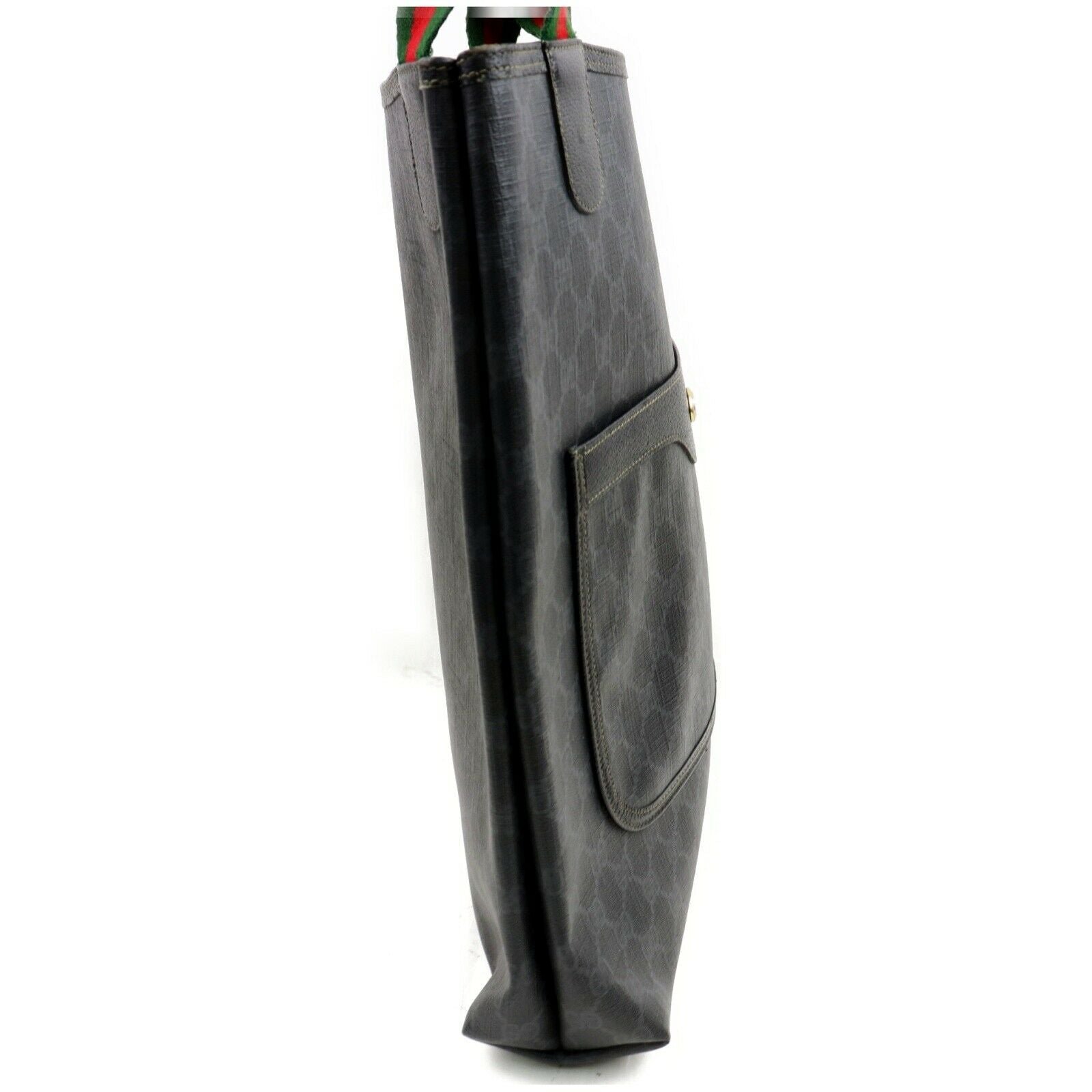 Brand Inspired Gucci Tote Bag Black PVC (SHC7-10056) | AlmaBagz - Image 2