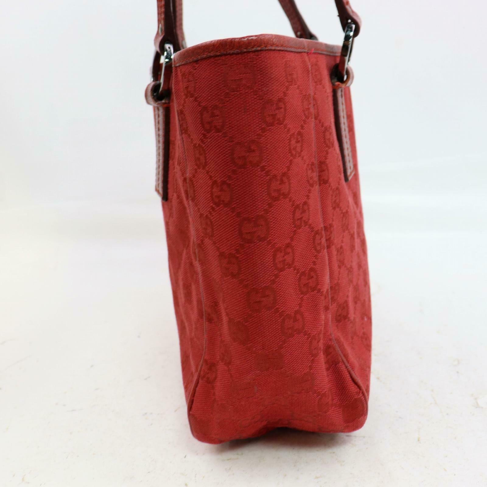 Brand Inspired Gucci Tote Bag Red Canvas (SHC1-14284) | AlmaBagz - Image 2