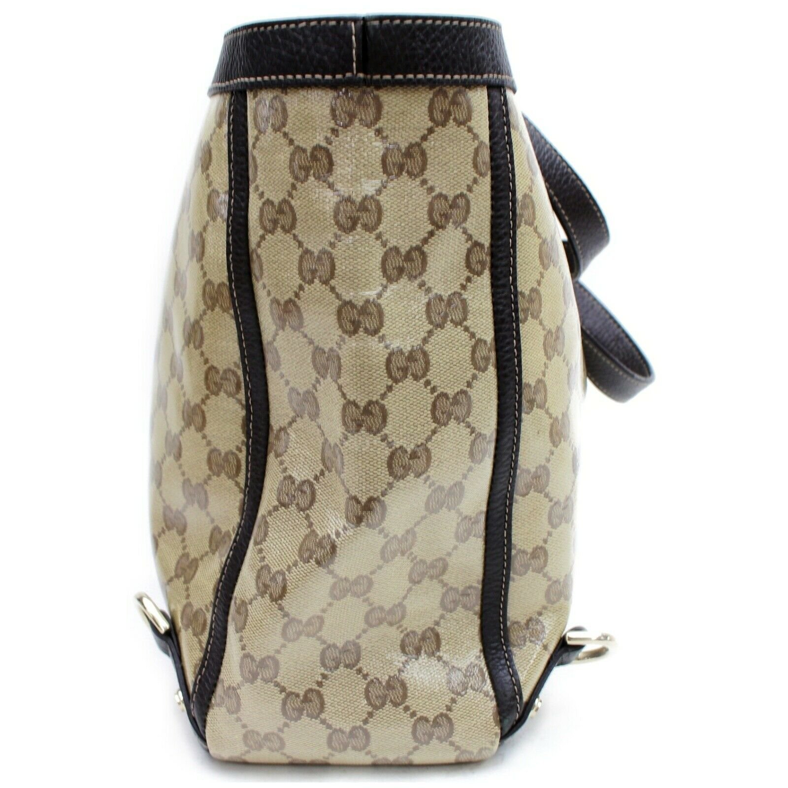 Brand Inspired Gucci Tote Bag Brown PVC (SHC7-10526) | AlmaBagz - Image 2