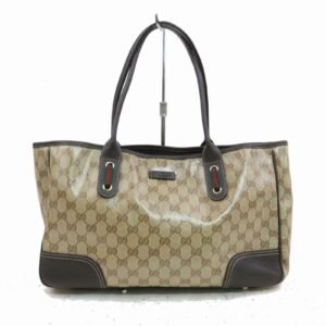 Brand Inspired Gucci Tote Bag Light Brown PVC (SHC7-10356) | AlmaBagz