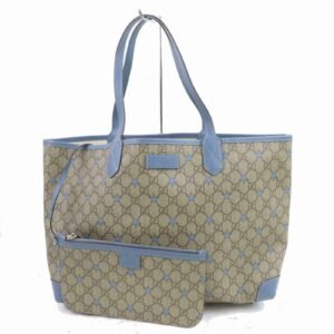 Brand Inspired Gucci Tote Bag Gg Supreme Star Brown PVC (SHC7-10167) | AlmaBagz