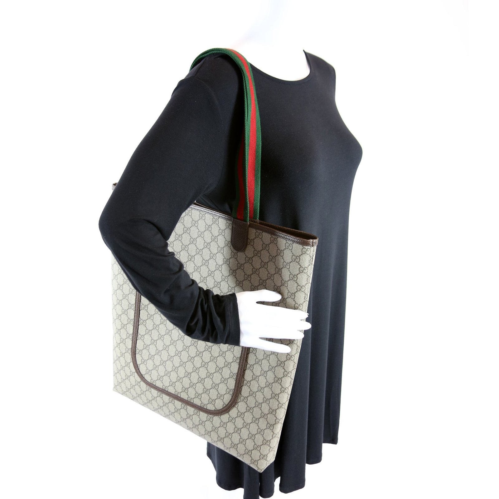 744542 Gucci Ophidia Large Tote | AlmaBagz - Image 9