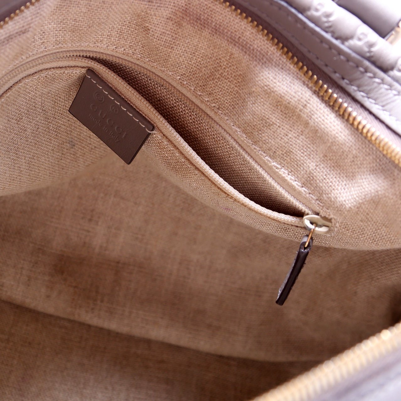 Boston With Strap Guccissima | AlmaBagz - Image 9