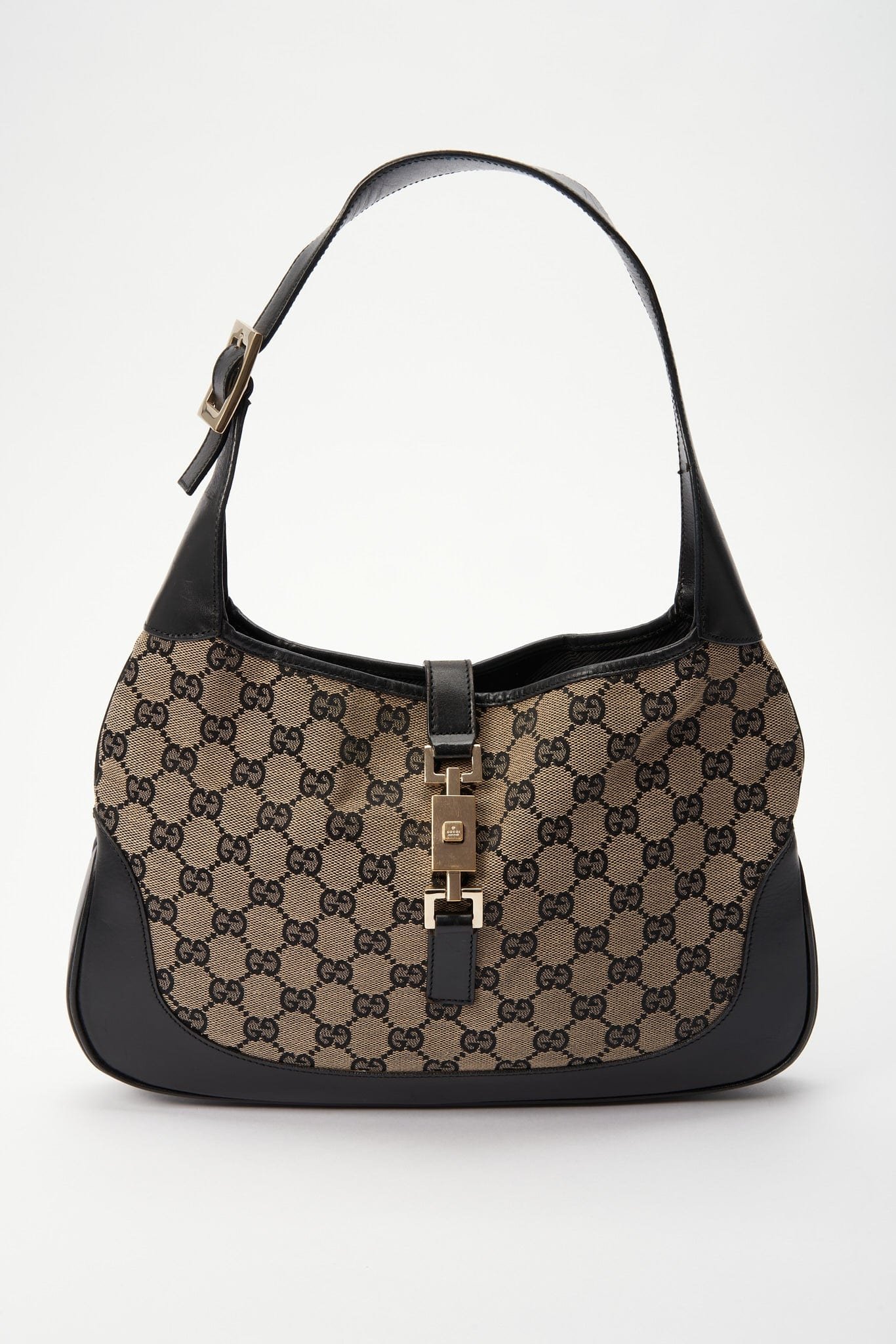 Black Vintage Gucci Jackie Bag | AlmaBagz - Image 9