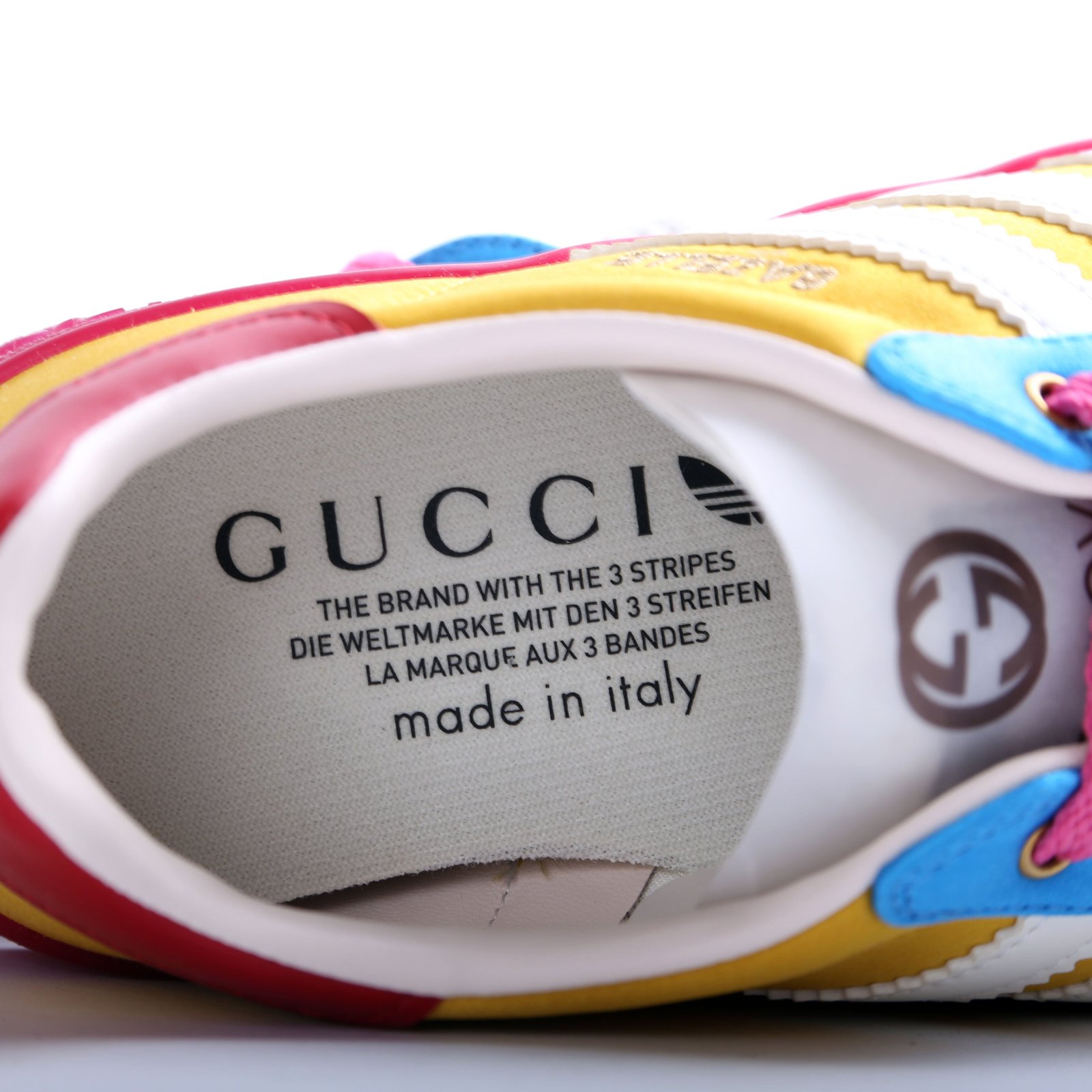 Adidas X Gucci Gazelle Silk Sneakers Size | AlmaBagz - Image 4