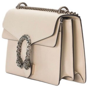 (WMNS) GUCCI Dionysus Series Single Shoulder Bag Small Beige 400249-0K7JN-9680 | AlmaBagz