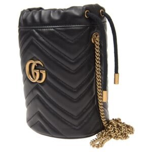 (WMNS) GUCCI GG Marmont Mini Crossbody Bag Black 575163-DTDRT-1000 | AlmaBagz