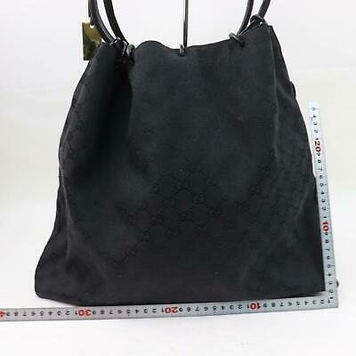 Brand Inspired Gucci Tote Bag Black Canvas (SHC1-14482) | AlmaBagz - Image 2