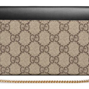 (WMNS) GUCCI Padlock Metallic Logo Canvas Chain handbag / Black 453506-KLQIG-8575 | AlmaBagz