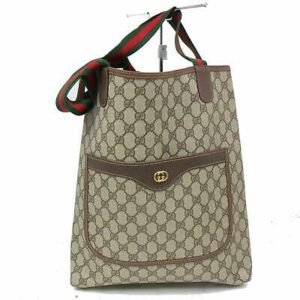 Brand Inspired Gucci Tote Bag Brown PVC | AlmaBagz