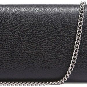 (WMNS) GUCCI Dionysus Tiger Head Leather Chain Shoulder Messenger Bag Mini Black 401231-CAOGN-8176 | AlmaBagz