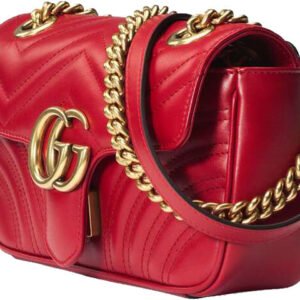 (WMNS) GUCCI GG Marmont Mini Shoulder Bag Red 446744-DTDIT-6433 | AlmaBagz