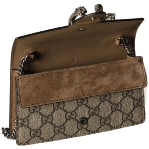 (WMNS) Gucci Dionysus GG Supreme Super Mini Bag 'Beige' 476432-KHNRN-8642 | AlmaBagz