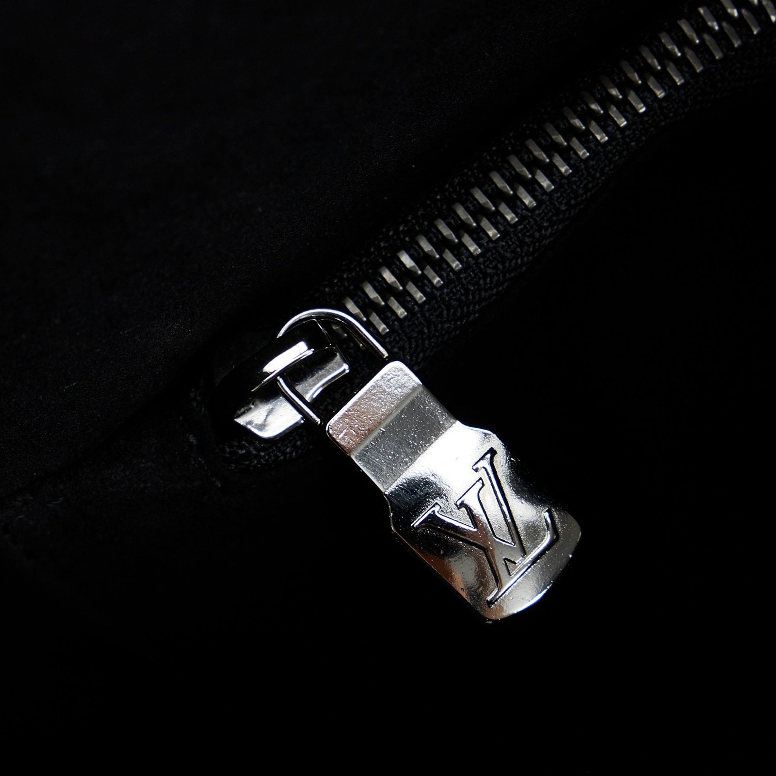 Black Louis Vuitton Split Monogram Eclipse North South Tote | AlmaBagz - Image 6