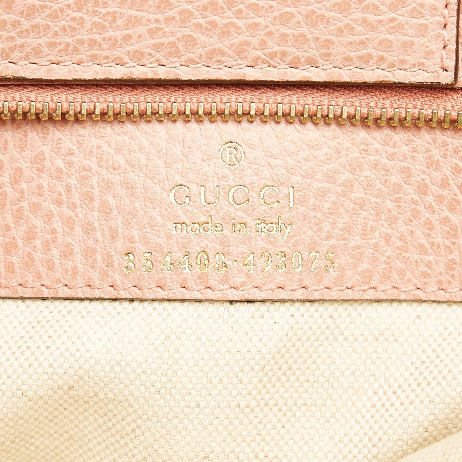 Brown Gucci Swing Leather Tote Bag | AlmaBagz - Image 6