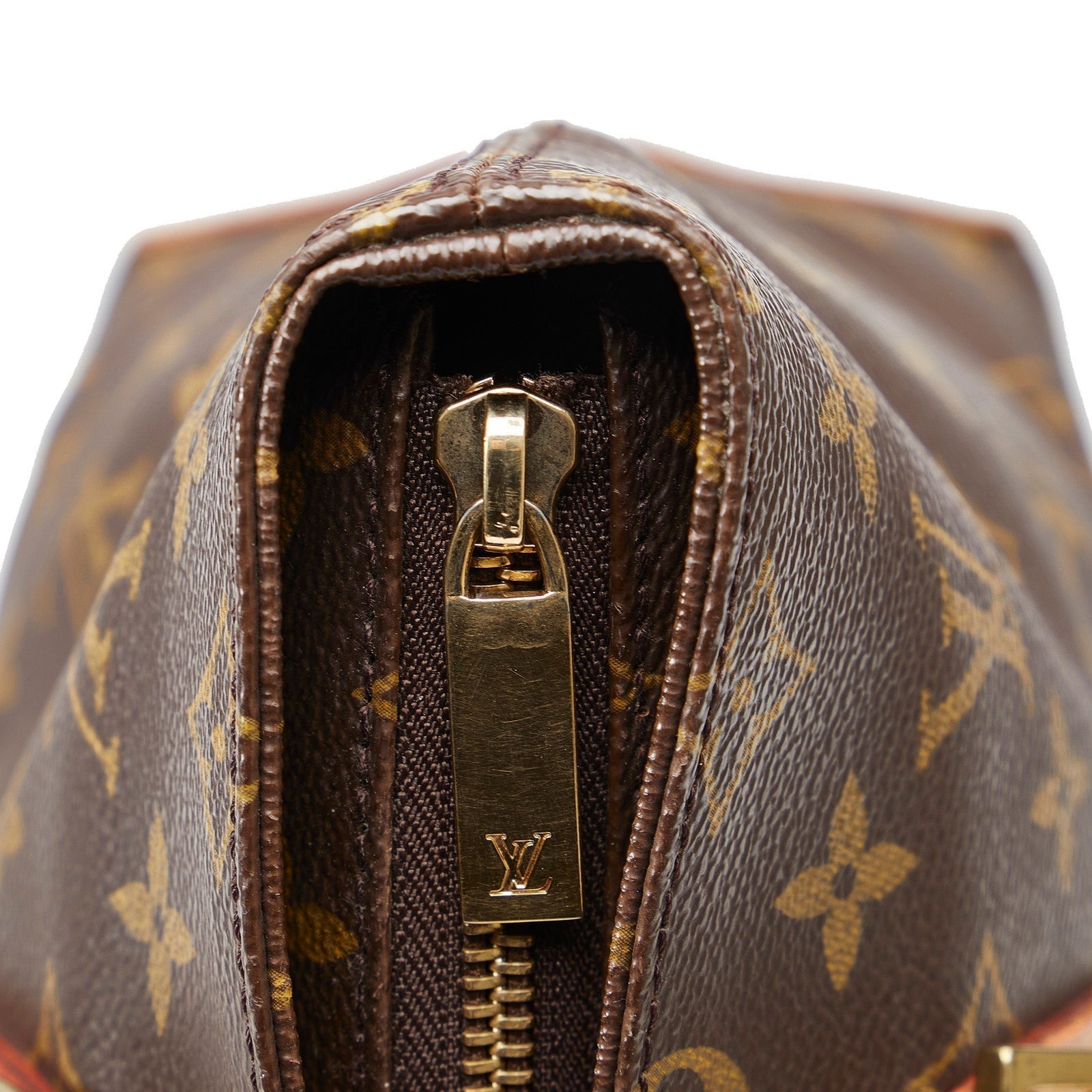 Brown Louis Vuitton Monogram Cabas Piano Tote Bag | AlmaBagz - Image 11