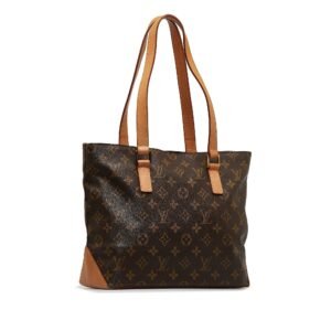 Brown Louis Vuitton Monogram Cabas Piano Tote Bag | AlmaBagz