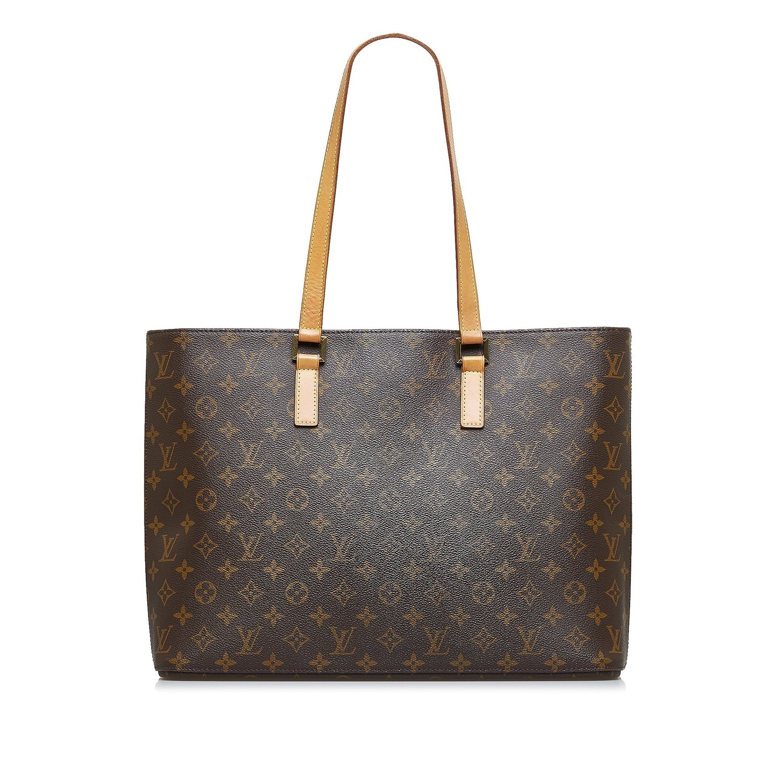 Brown Louis Vuitton Monogram Luco Tote | AlmaBagz - Image 2