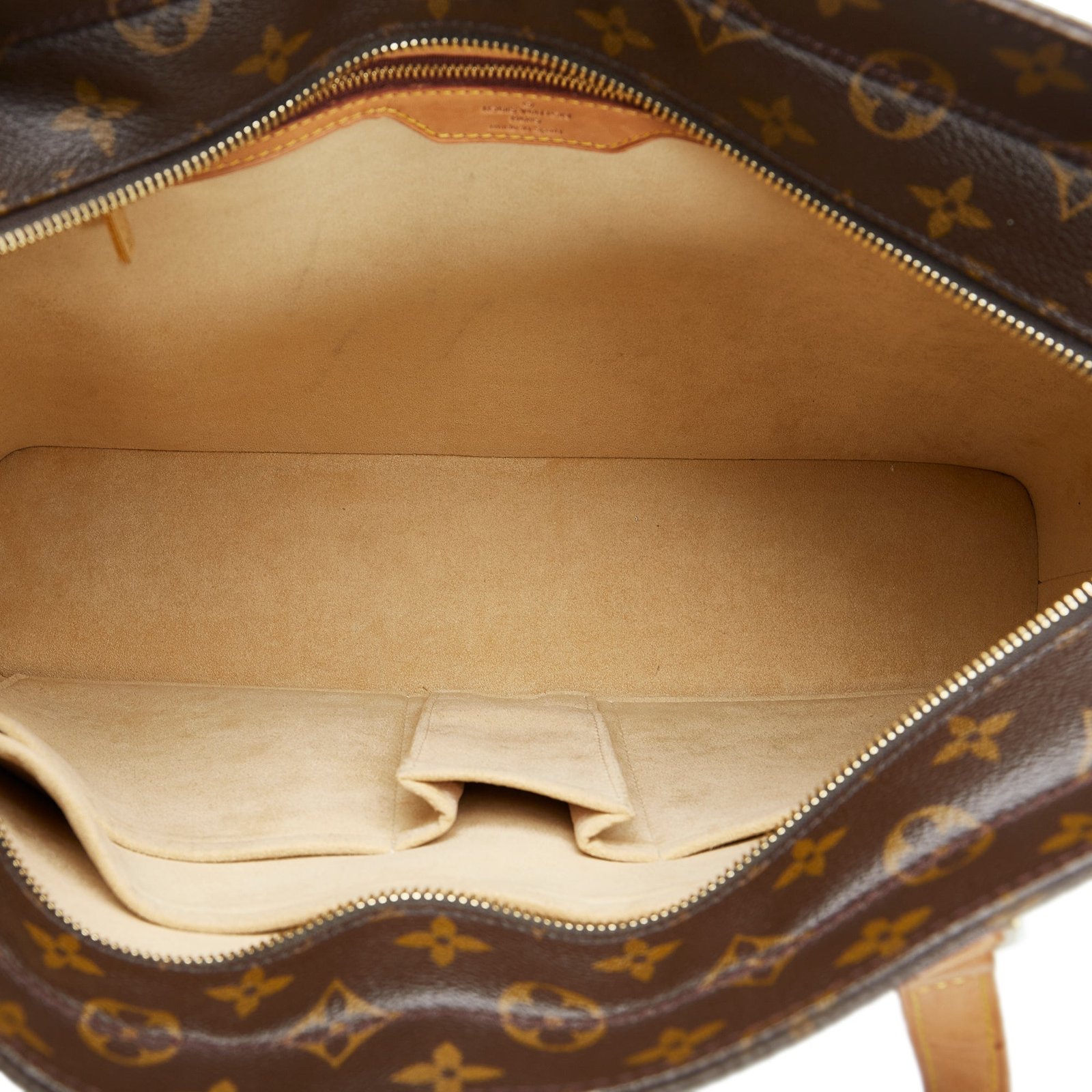 Brown Louis Vuitton Monogram Luco Tote | AlmaBagz - Image 4