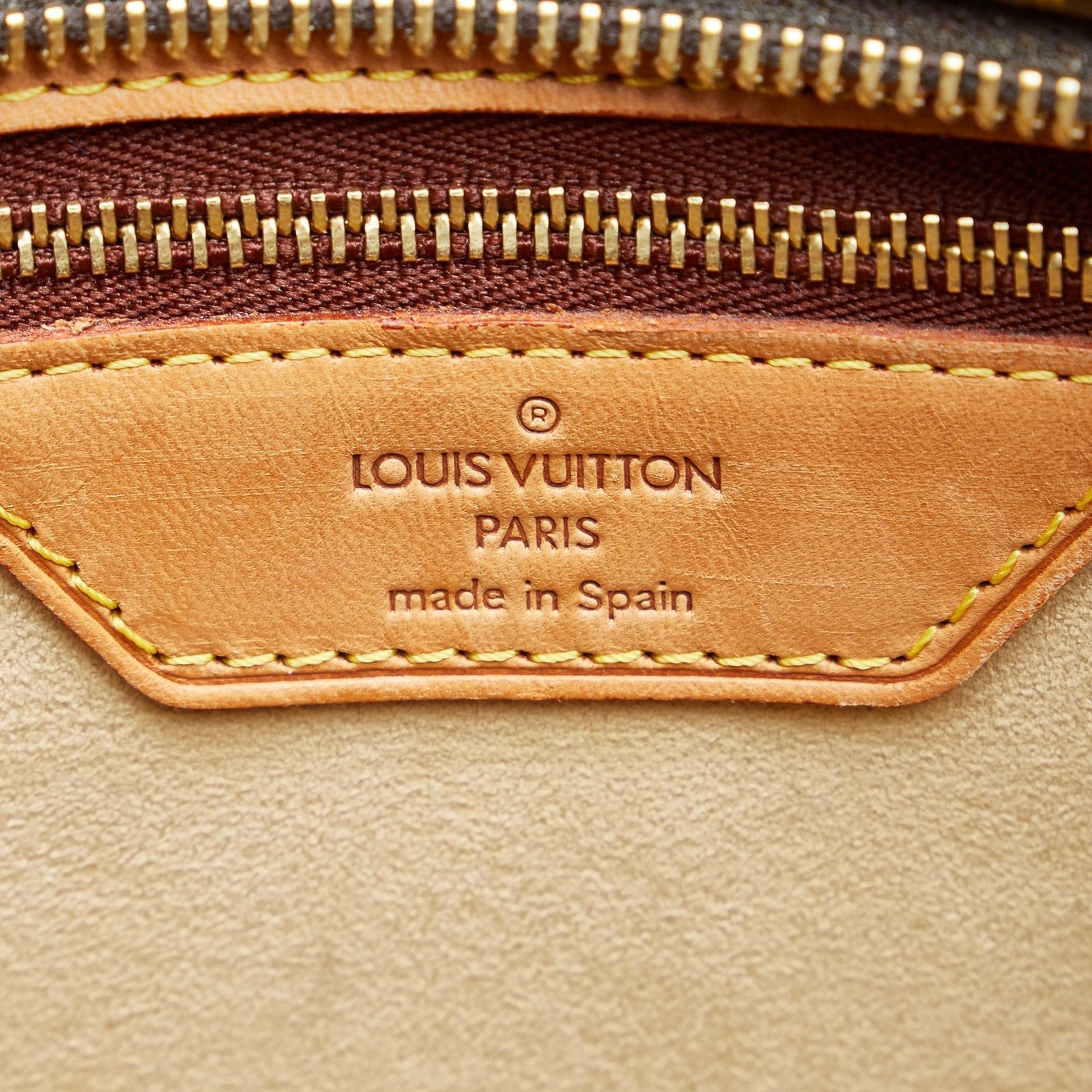 Brown Louis Vuitton Monogram Luco Tote | AlmaBagz - Image 5