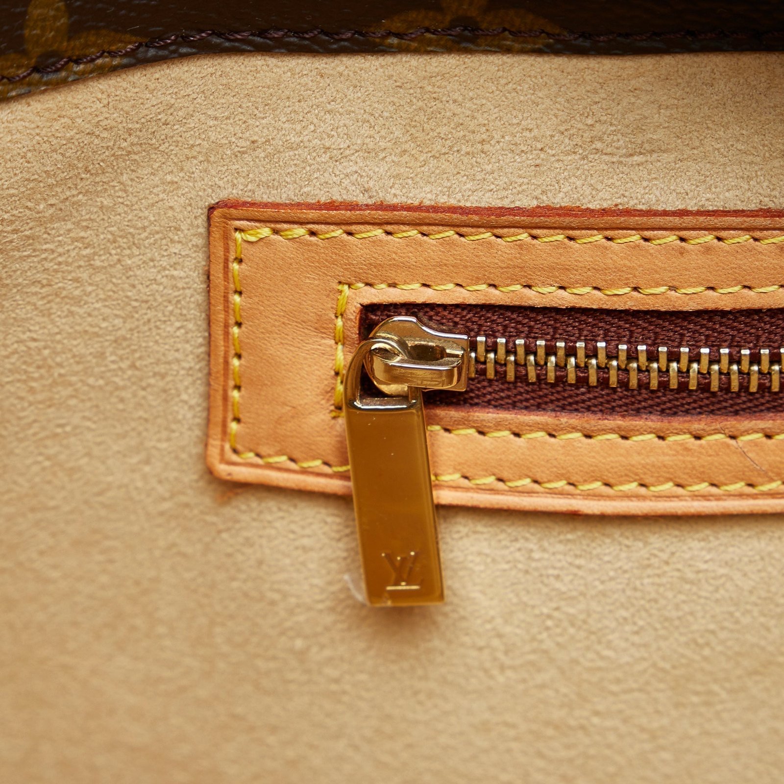 Brown Louis Vuitton Monogram Luco Tote | AlmaBagz - Image 7