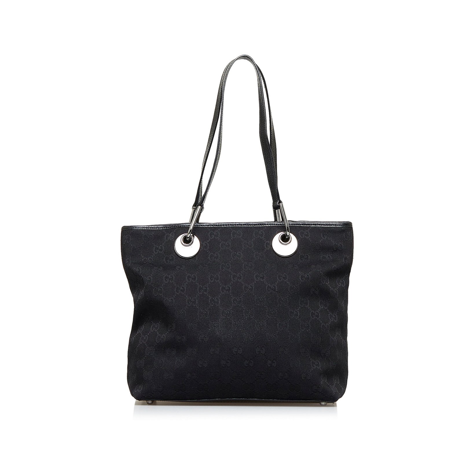 Black Gucci GG Canvas Eclipse Tote | AlmaBagz - Image 10