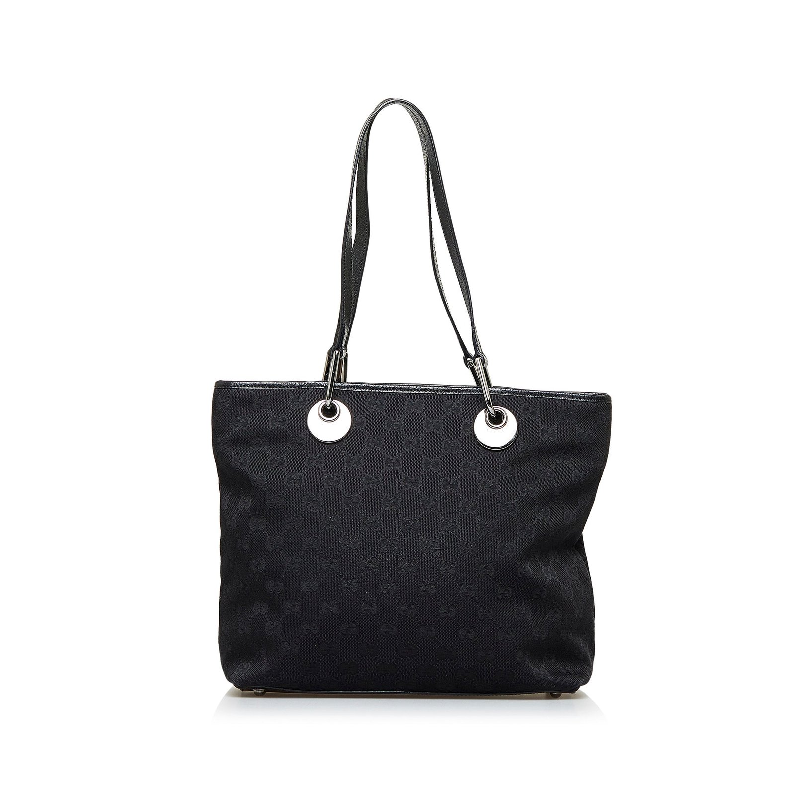 Black Gucci GG Canvas Eclipse Tote | AlmaBagz - Image 2