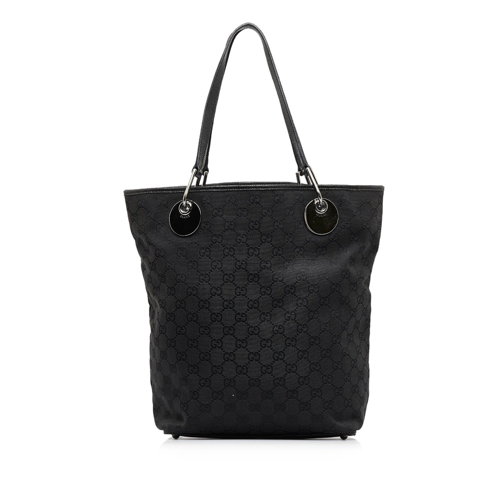 Black Gucci GG Canvas Eclipse Tote | AlmaBagz - Image 2