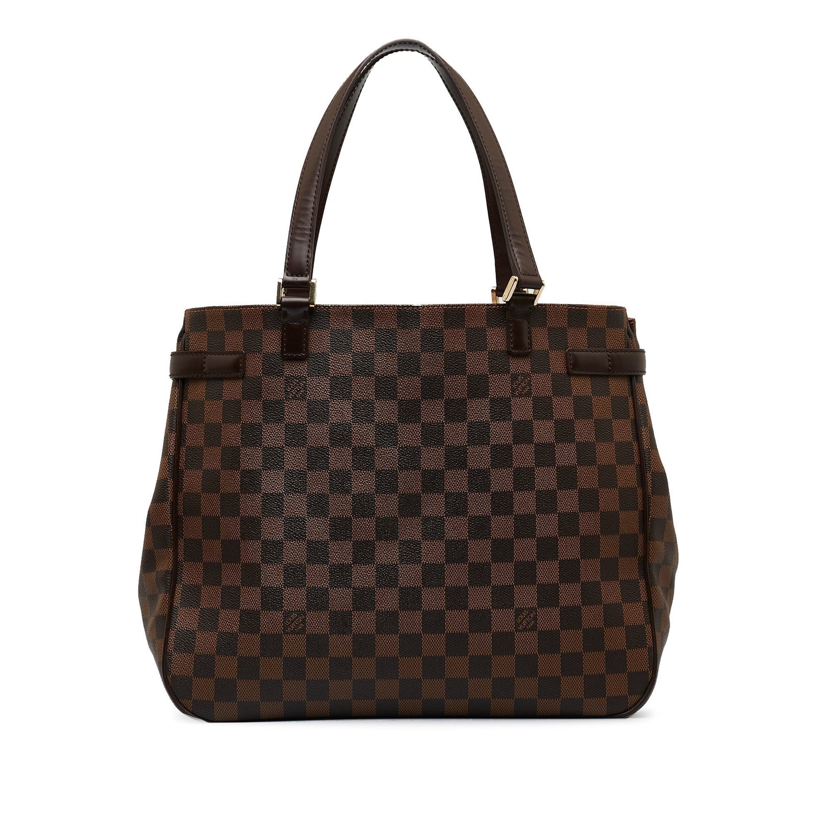 Brown Louis Vuitton Damier Ebene Uzes Tote Bag | AlmaBagz - Image 2