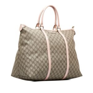 Beige Gucci GG Supreme Joy Tote | AlmaBagz
