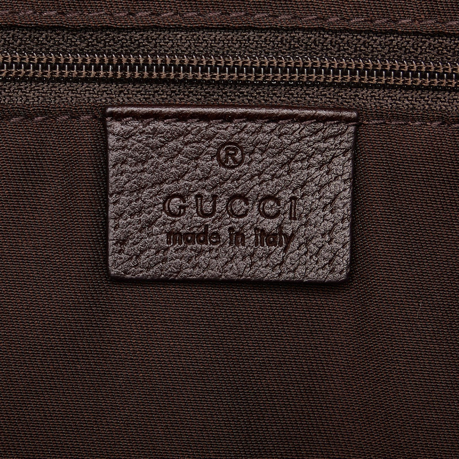 Brown Gucci GG Canvas Abbey D-Ring Tote Bag | AlmaBagz - Image 5