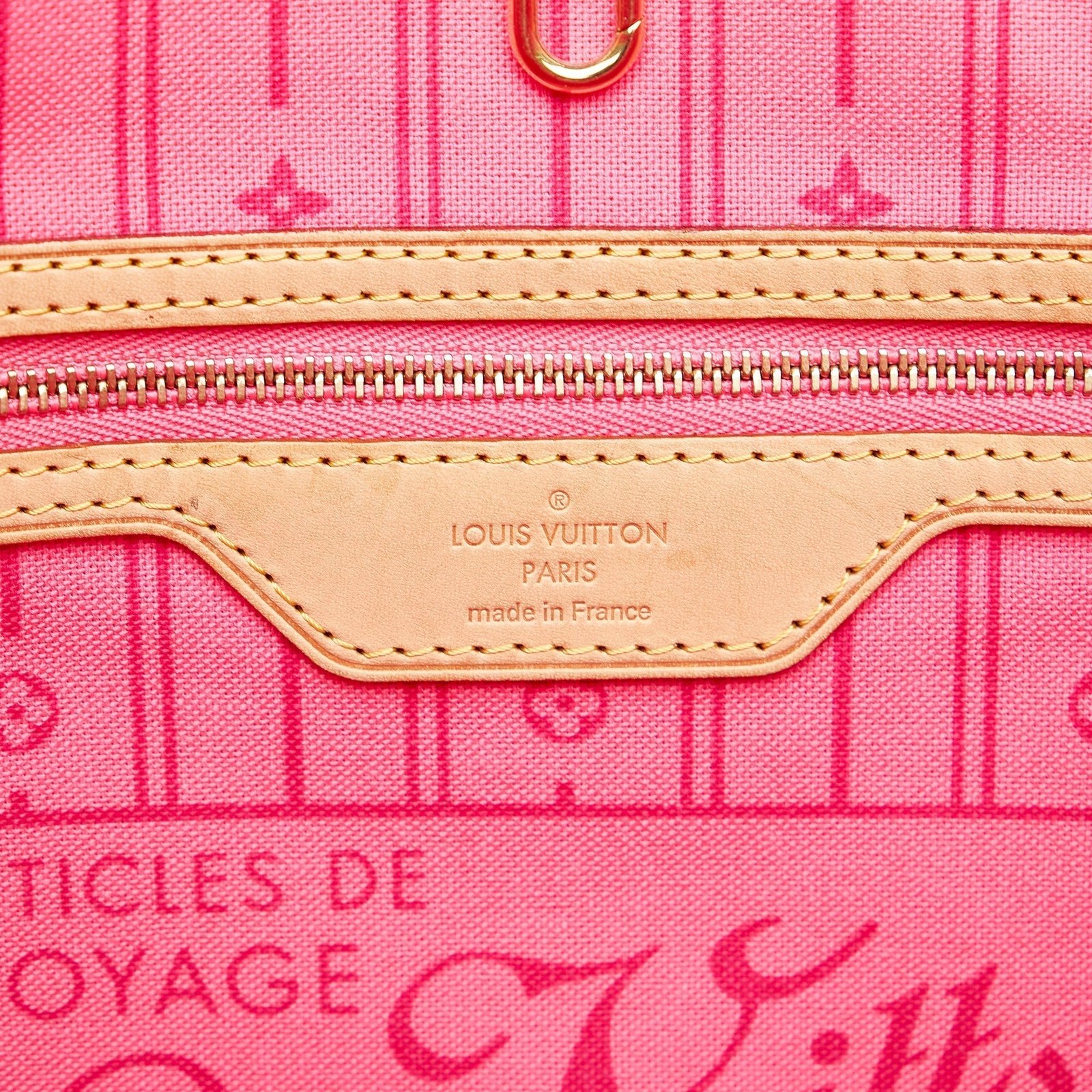 Brown Louis Vuitton Monogram Roses Neverfull MM Tote Bag | AlmaBagz - Image 5