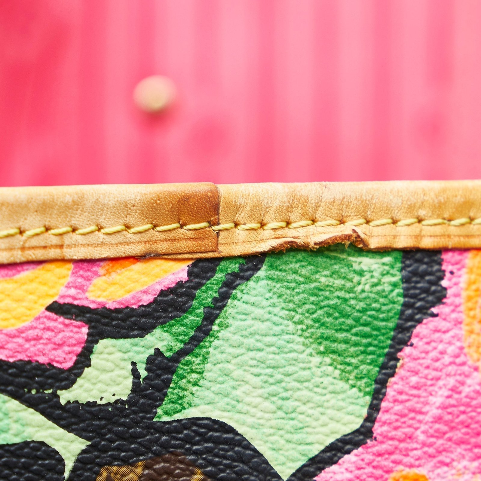 Brown Louis Vuitton Monogram Roses Neverfull MM Tote Bag | AlmaBagz - Image 8