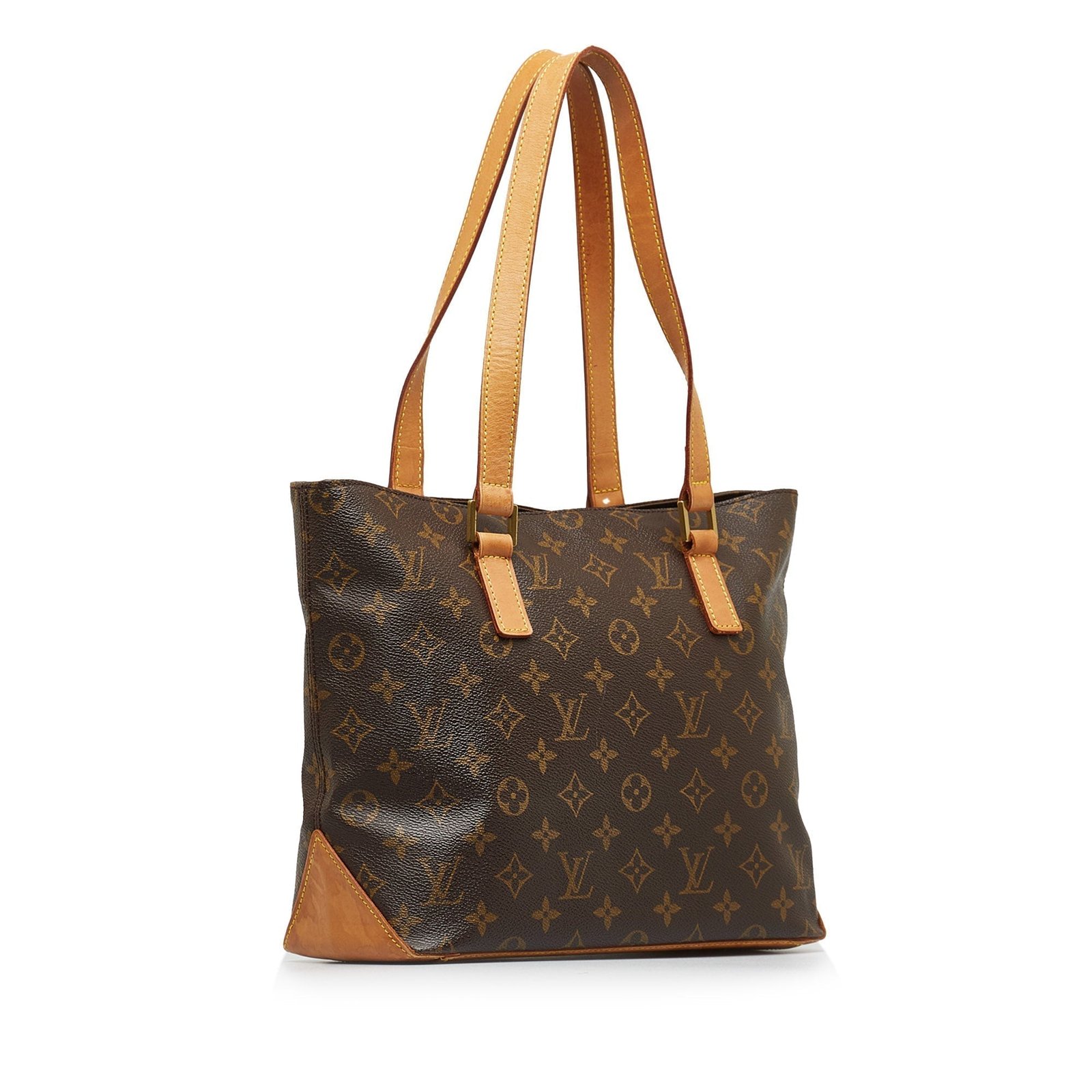 Brown Louis Vuitton Monogram Cabas Piano Tote Bag | AlmaBagz
