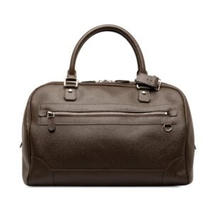 Brown Louis Vuitton Taiga Stanislav Travel Bag | AlmaBagz