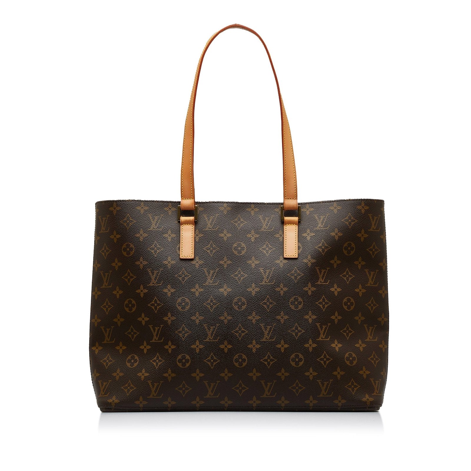 Brown Louis Vuitton Monogram Luco Tote | AlmaBagz - Image 11