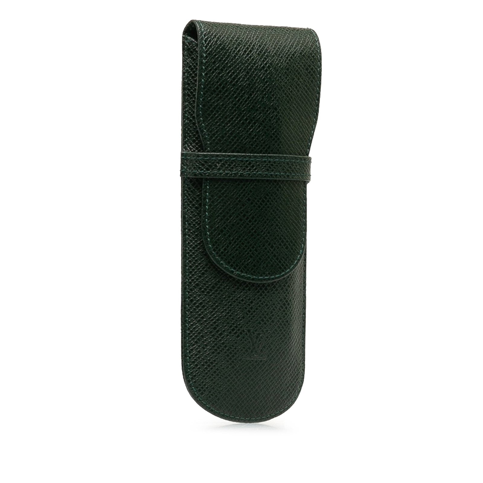 Green Louis Vuitton Taiga Etui Pen Case | AlmaBagz - Image 2