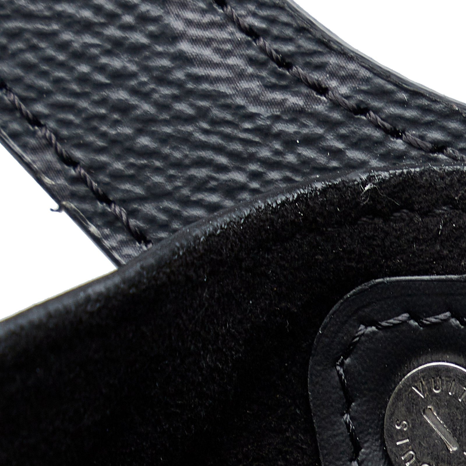 Black Louis Vuitton Monogram Eclipse North South Tote | AlmaBagz - Image 9