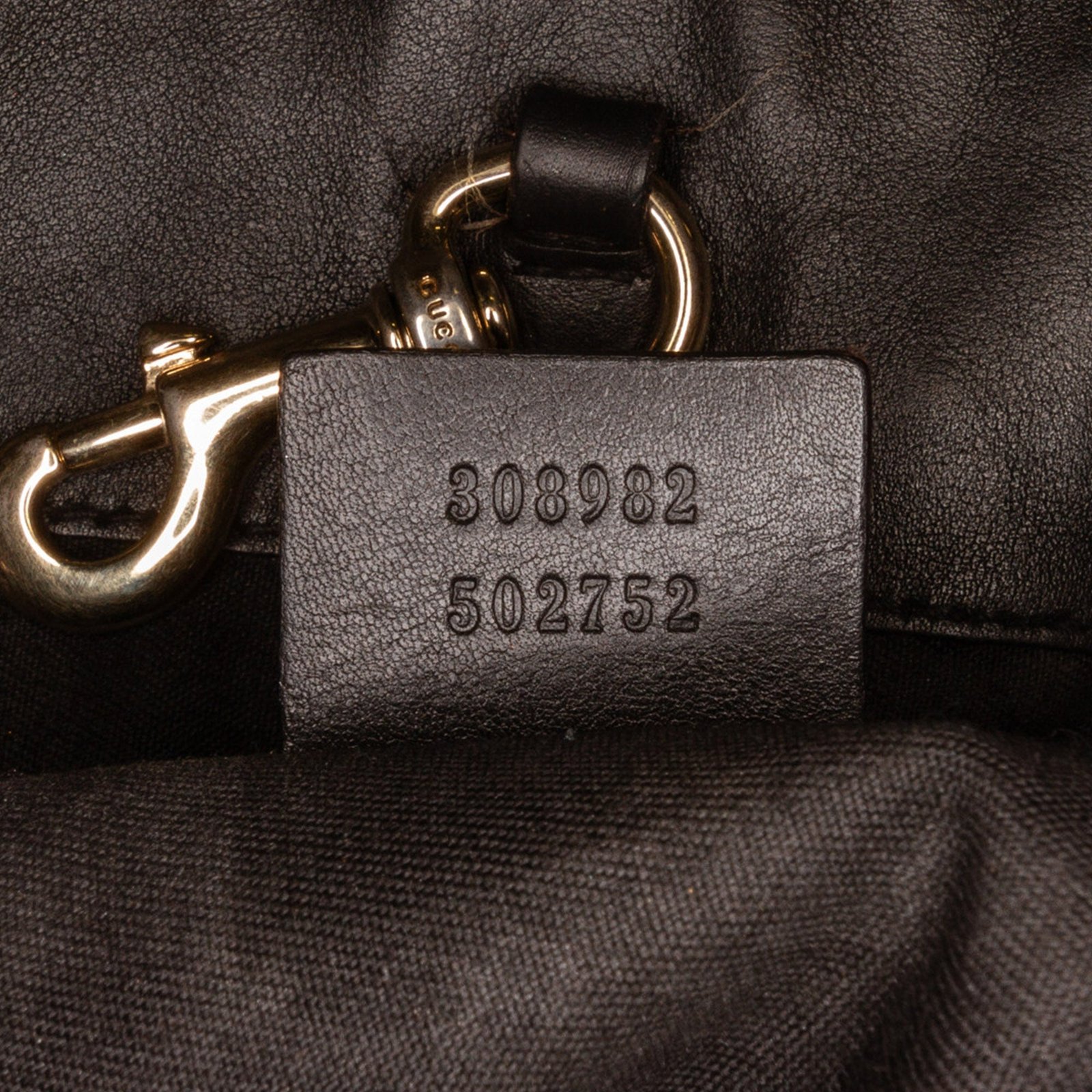 Black Gucci Medium Patent Soho Chain Tote | AlmaBagz - Image 8