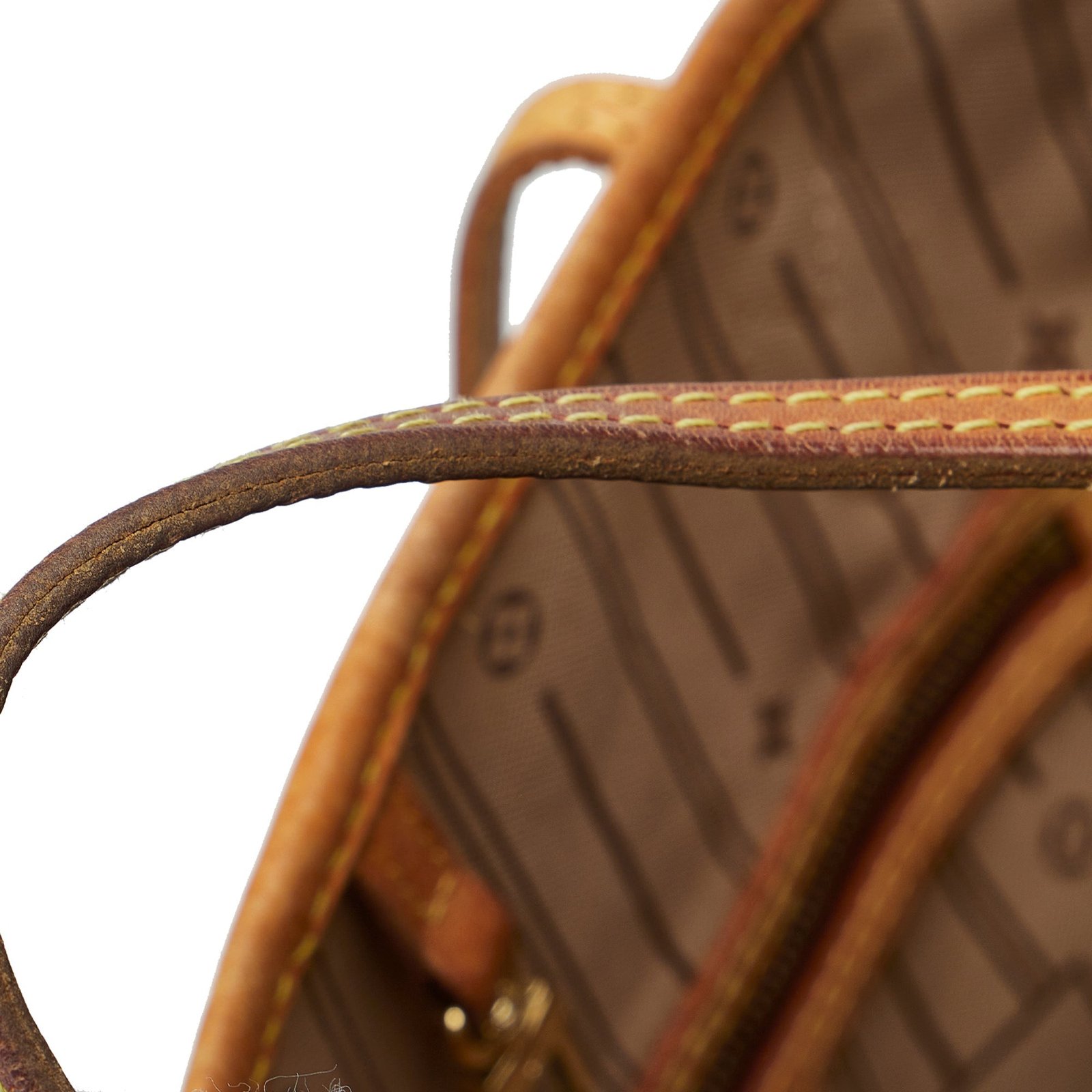 Brown Louis Vuitton Monogram Neverfull MM Tote Bag | AlmaBagz - Image 12
