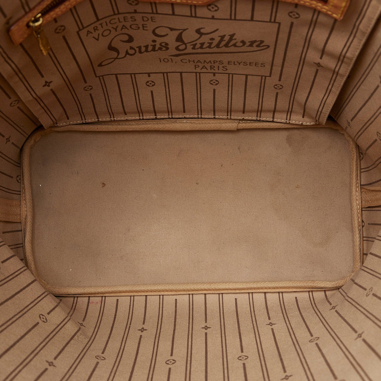 Brown Louis Vuitton Monogram Neverfull MM Tote Bag | AlmaBagz - Image 4