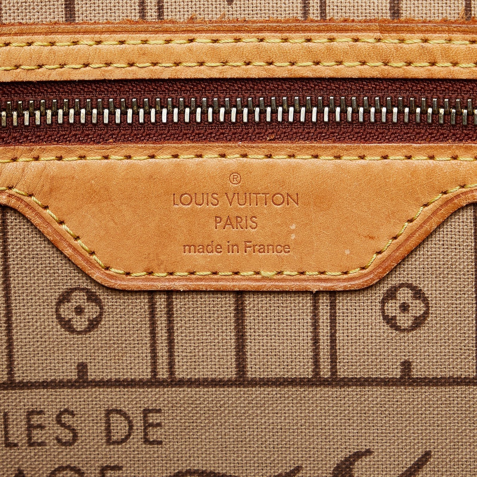 Brown Louis Vuitton Monogram Neverfull MM Tote Bag | AlmaBagz - Image 5