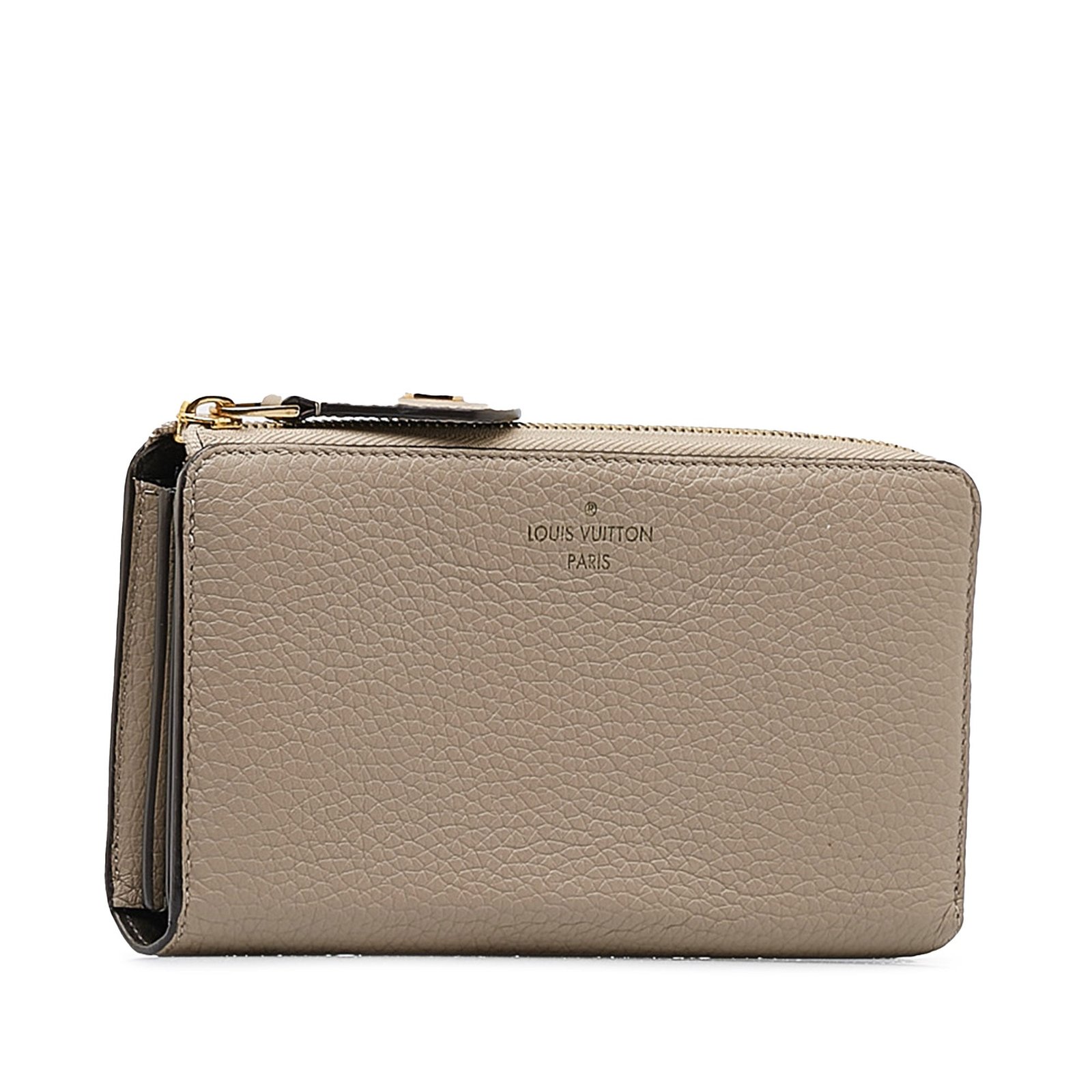 Brown Louis Vuitton Taurillon Comete Wallet | AlmaBagz - Image 2