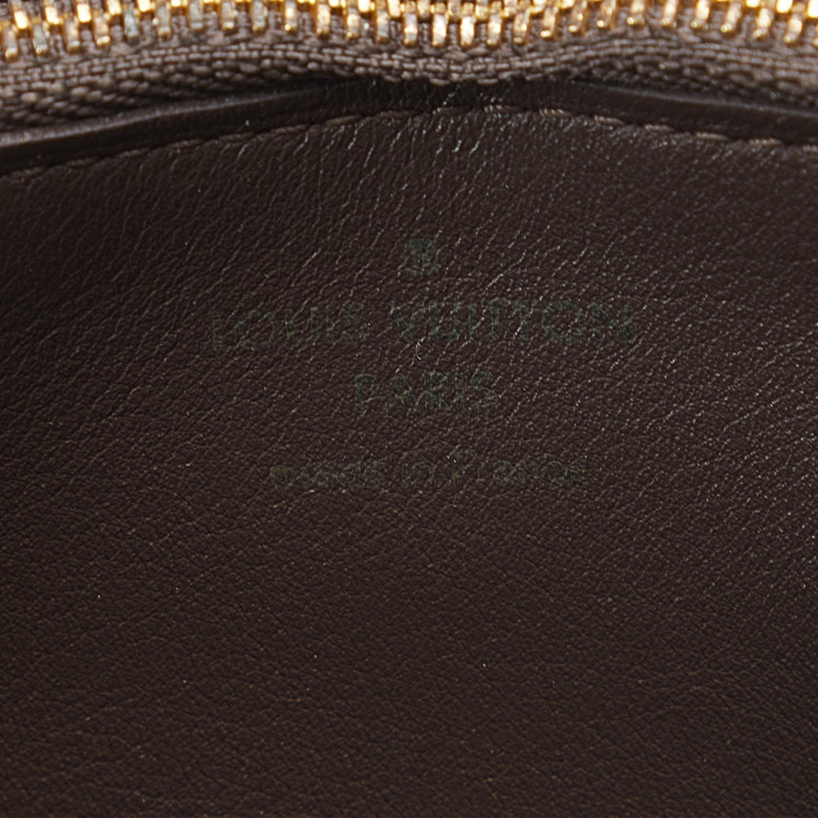 Brown Louis Vuitton Taurillon Comete Wallet | AlmaBagz - Image 8