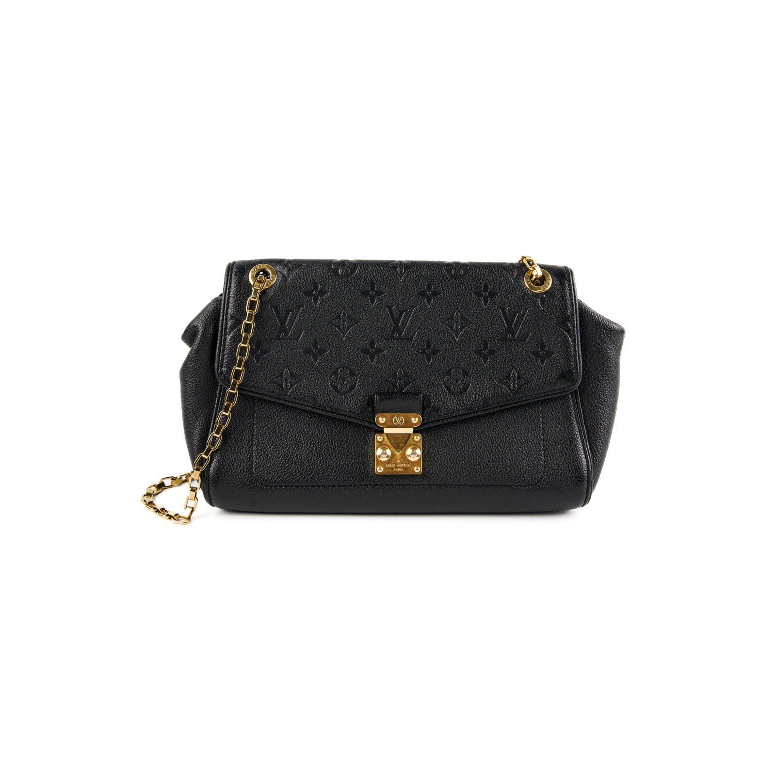 18/7- Louis Vuitton Saint Germain MM Empreinte Black | AlmaBagz - Image 12