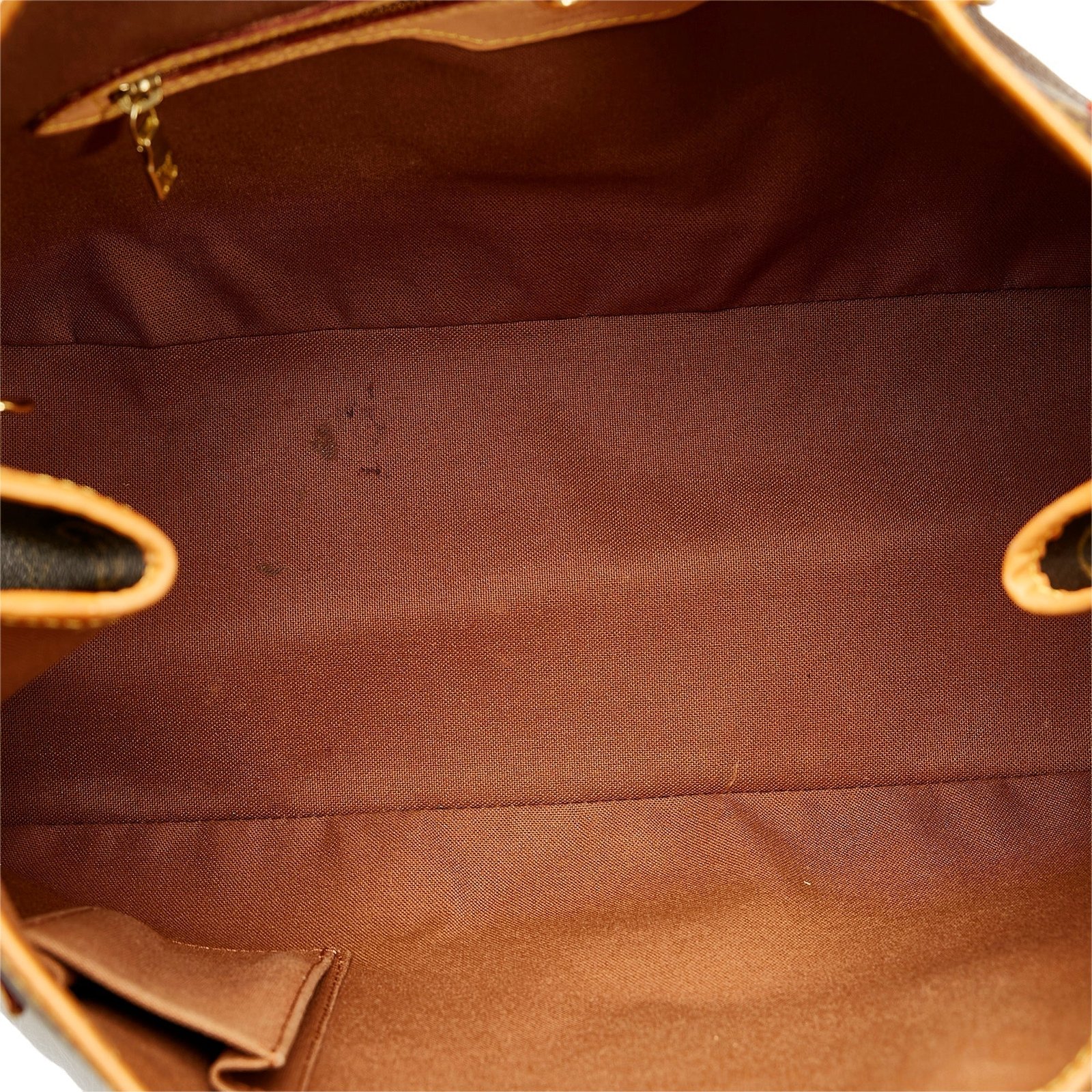 Brown Louis Vuitton Monogram Batignolles Horizontal Tote Bag | AlmaBagz - Image 4